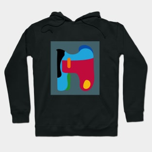 Vivid Abstract Art Hoodie